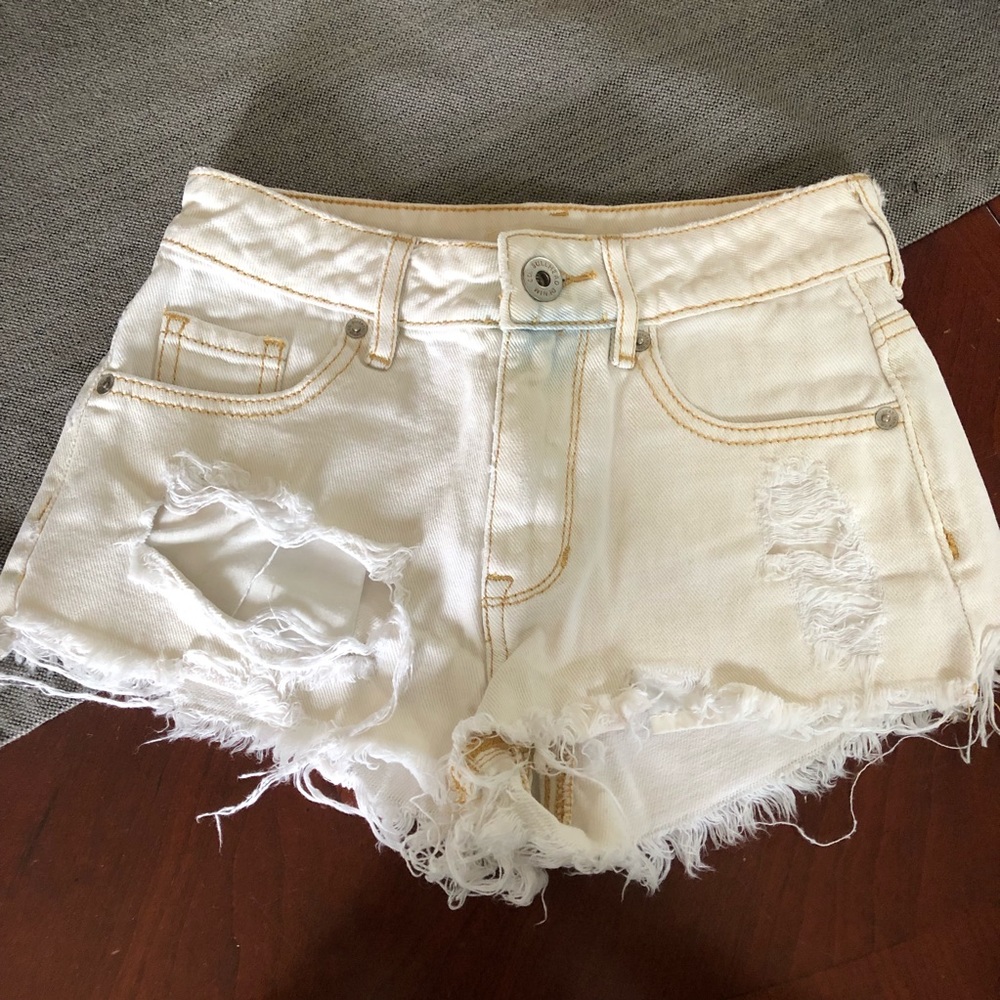 PacSun High Rise Jean Shorts (00)